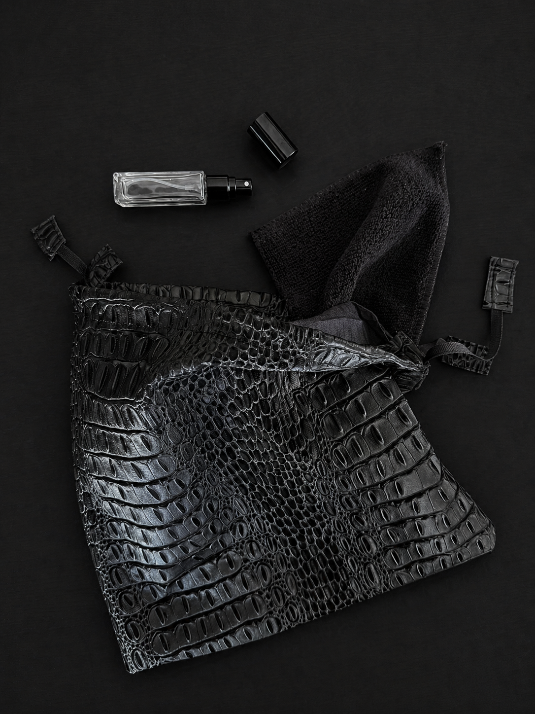 Poppins Pouch in Crocodile