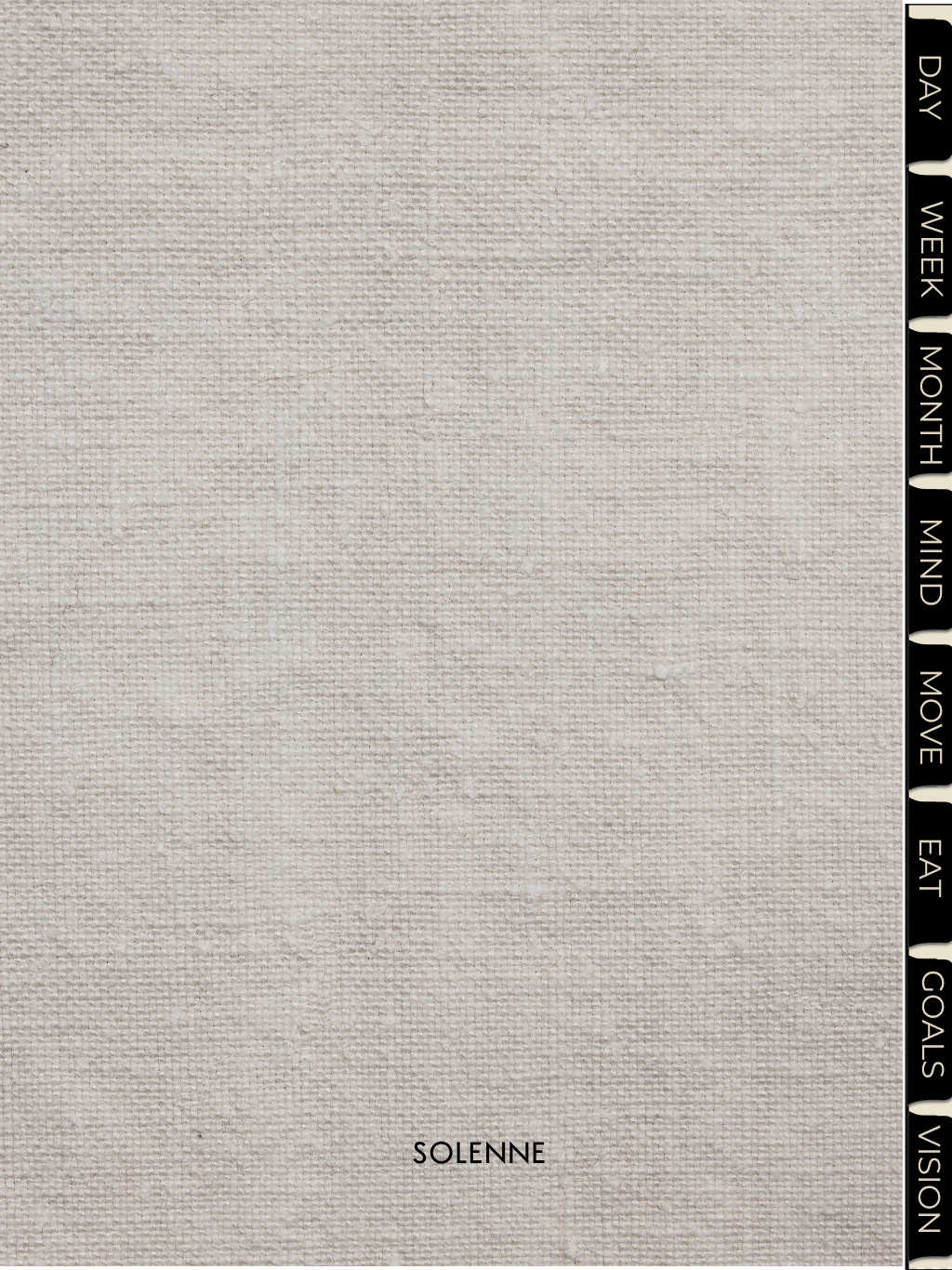 La Vie Planner in French Linen